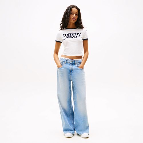 Camiseta Slim com Logo