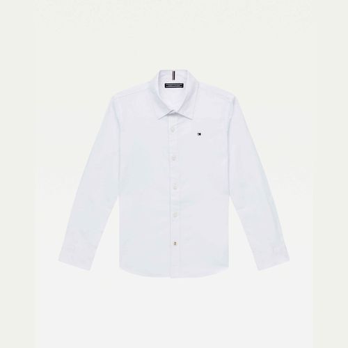 Camisa Popeline Infantil Tommy Hilfiger