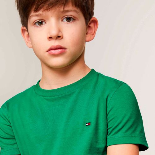Camiseta Infantil Logo Clássico Tommy Hilfiger