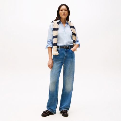Camisa Clássica De Popeline Com Modelagem Regular