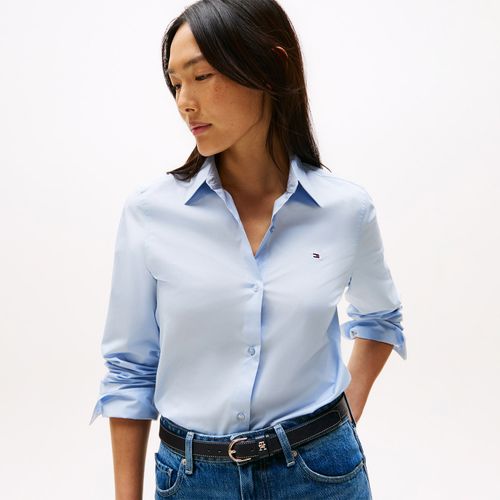 Camisa Clássica De Popeline Com Modelagem Regular