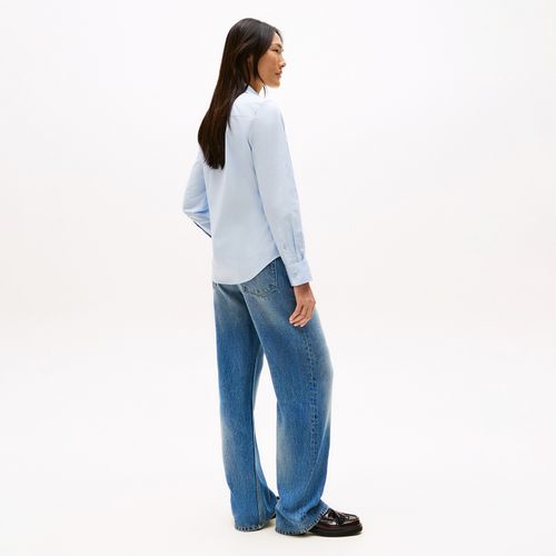 Camisa Clássica De Popeline Com Modelagem Regular