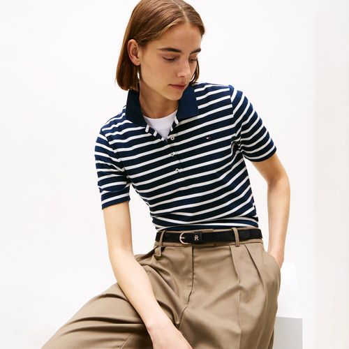 Polo Piqué De Modelagem Regular De 1985