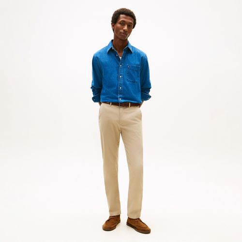 Calça Tommy Hilfiger Denton Em Sarja Essential