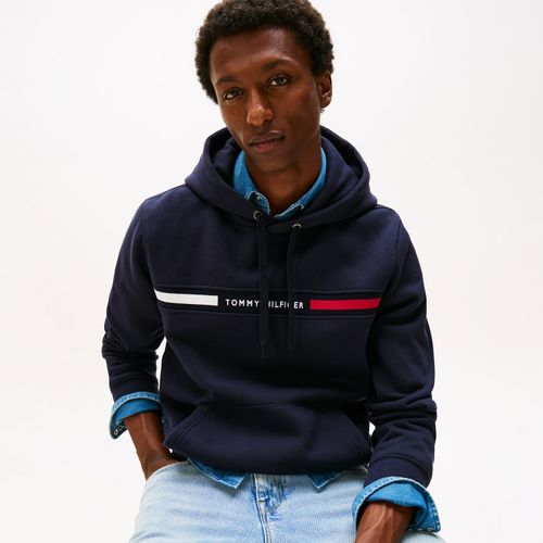 Moletom Com Capuz Tommy Hilfiger Com Inserção Frontal No Peito