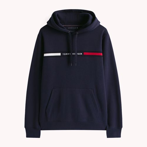 Moletom Com Capuz Tommy Hilfiger Com Inserção Frontal No Peito