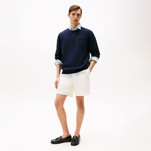 Moletom Tommy Hilfiger Essential Fleece Com Gola Redonda