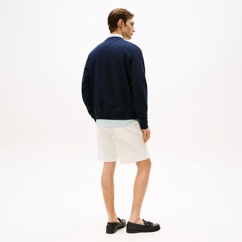Moletom Tommy Hilfiger Essential Fleece Com Gola Redonda
