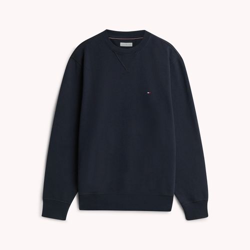 Moletom Tommy Hilfiger Essential Fleece Com Gola Redonda