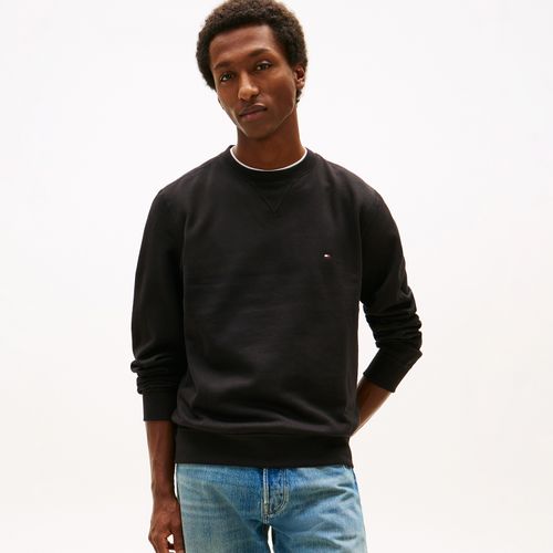 Moletom Tommy Hilfiger Essential Fleece Com Gola Redonda