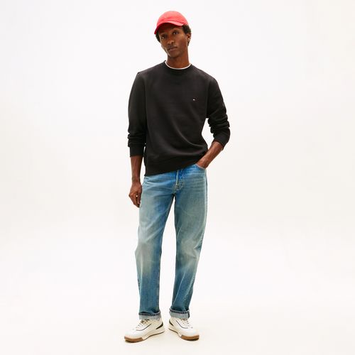 Moletom Tommy Hilfiger Essential Fleece Com Gola Redonda