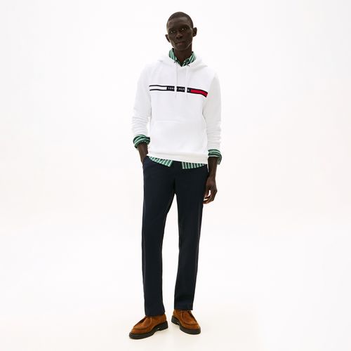 Moletom Com Capuz Tommy Hilfiger Com Inserção Frontal No Peito