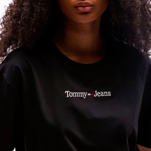 Camiseta Logo Clássico Boxy Fit Tommy Jeans