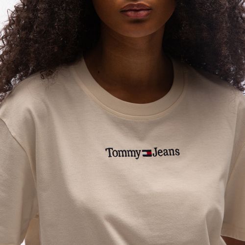 Camiseta Logo Clássico Boxy Fit Tommy Jeans