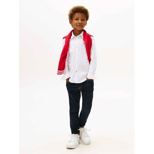 Camisa Oxford Stretch Infantil