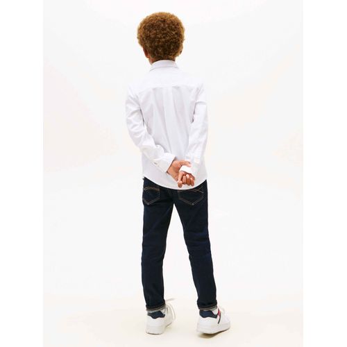 Camisa Oxford Stretch Infantil