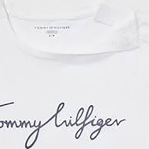 Camiseta Tommy Hilfiger Adaptive Gola Careca com Estampa Gráfica